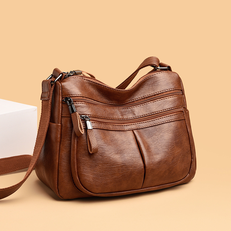 Popular Wholesale Designer Hobo Satchel Handbags Luxury Soft Small Phone Purse Female Preppy Style