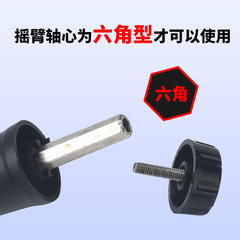 Kemaylong fishing reel modified with balanced crank, aluminum alloy accessories, matte black-painted lure spinning wheel, and hexagonal dual rocker arms.