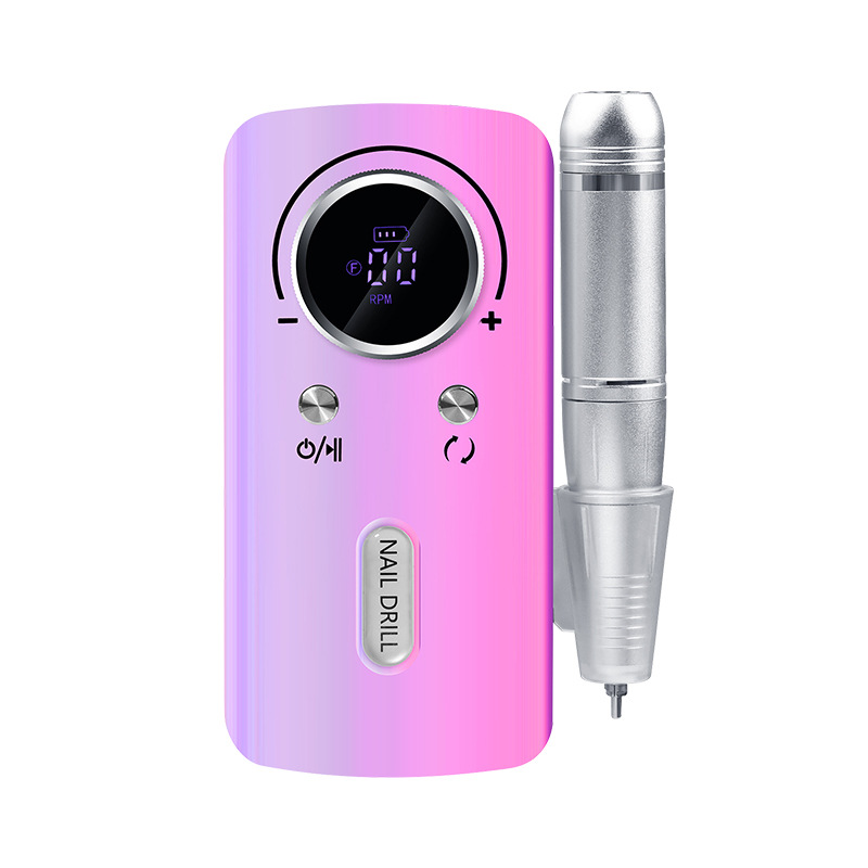 V1 amolador de uñas profesional amolador de uñas 45000 rpm recargable amolador de uñas eléctrico amolador de uñas