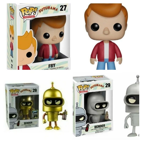 Летящий в будущее FUTURAMA Фрай и Бендер 29 27 Золотой Серый Маятник Рукодержатель