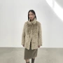立领亲肤保暖毛呢外套