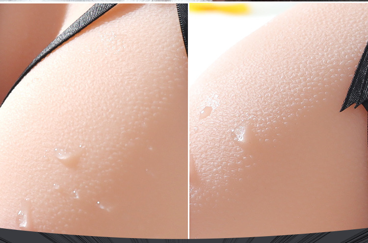 Half-Body Breast Masturbator Cup with TPE Inverted Mold, Manual Use, Flesh Tone — detail image 10