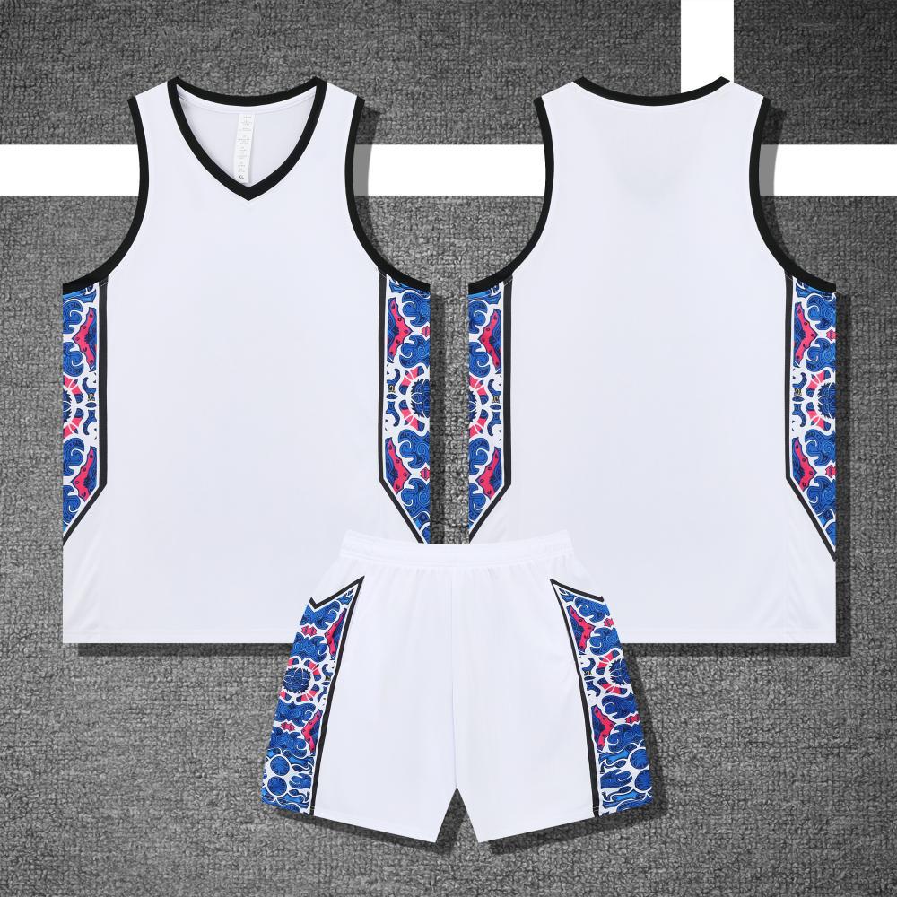 Camouflage summer basketball uniform for children and adults for…