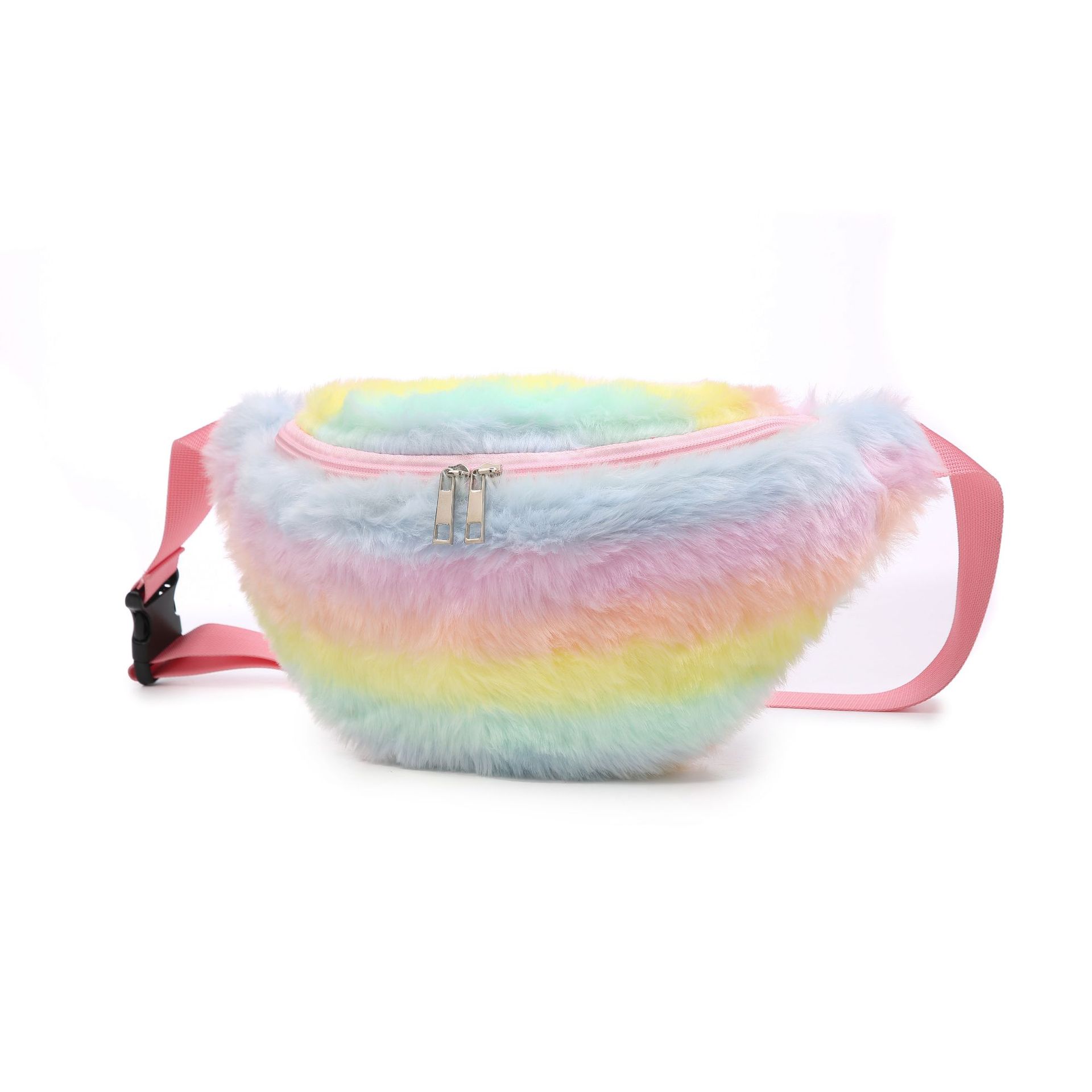 毛绒腰包