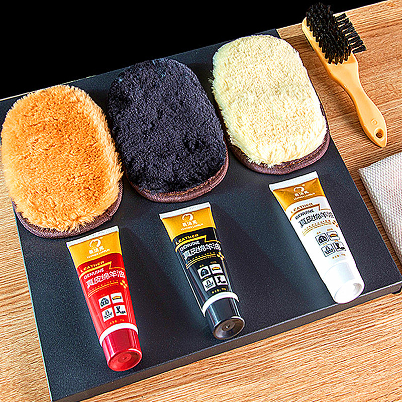 靴磨き用手袋、磨き用グローブ、便利なクリーニング用布、革製品、家庭用ほこり取り、汚れ落とし、万能クリーニングツール