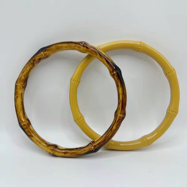 Plastic bamboo-like round rings, summer vacation bouquet ornaments, handle decorations, wedding floral arrangements, and Mid-Autumn Festival gift boxes, wine boxes