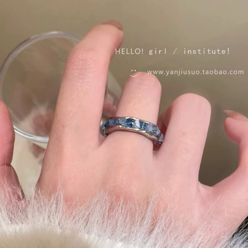 Кольцо-фокус One-Size Fashion Ring, светлая роскошь высокого качества дизайн, множество цветовых кодов (серия JZ)
