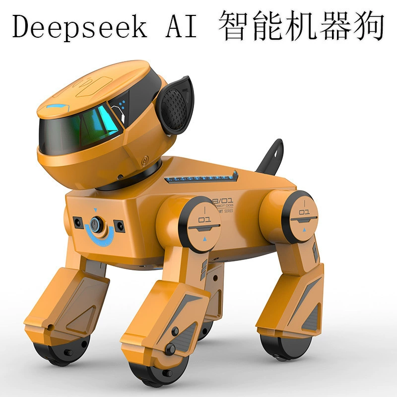 Toy, smart mechanical robot dog for programming, (Cross-border trading), Russia, remote control, wholesale