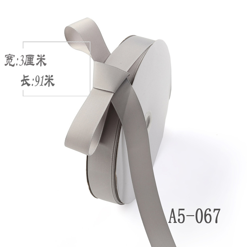 3cm de alta densidad costilla cinta arco cinta ramo caja de regalo embalaje color Ropa Accesorios cinta Decoración