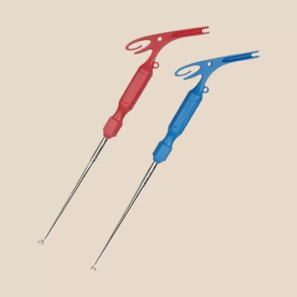 New 2026 model hook remover, three-in-one deep throat blind hook remover, sub-line knotter, quick hook tying tool