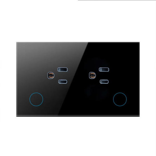 Zigbee US standard 15A glass panel with power metering function Tuya…