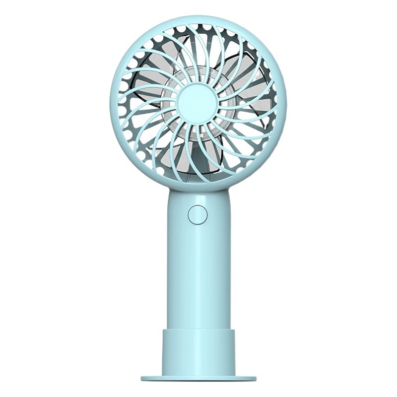 Мини-ручной маленький вентилятор Макарон цветной вентилятор портативный ручной студент отключение звука USB зарядка большой ветер