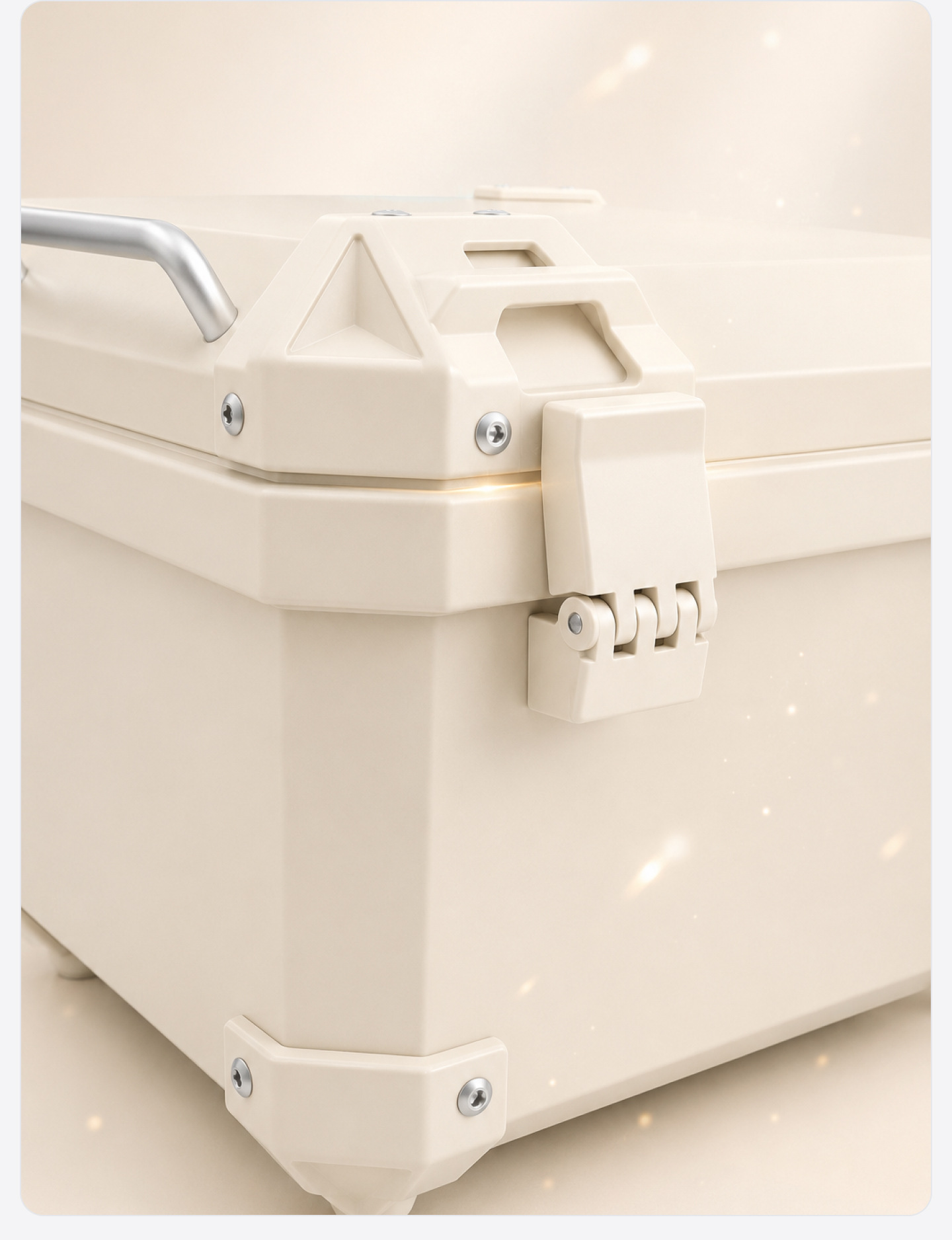 Motorcycle tail box 45L/36L, super large capacity, made of ABS material, universal quick-release design, thickened electric bike trunk