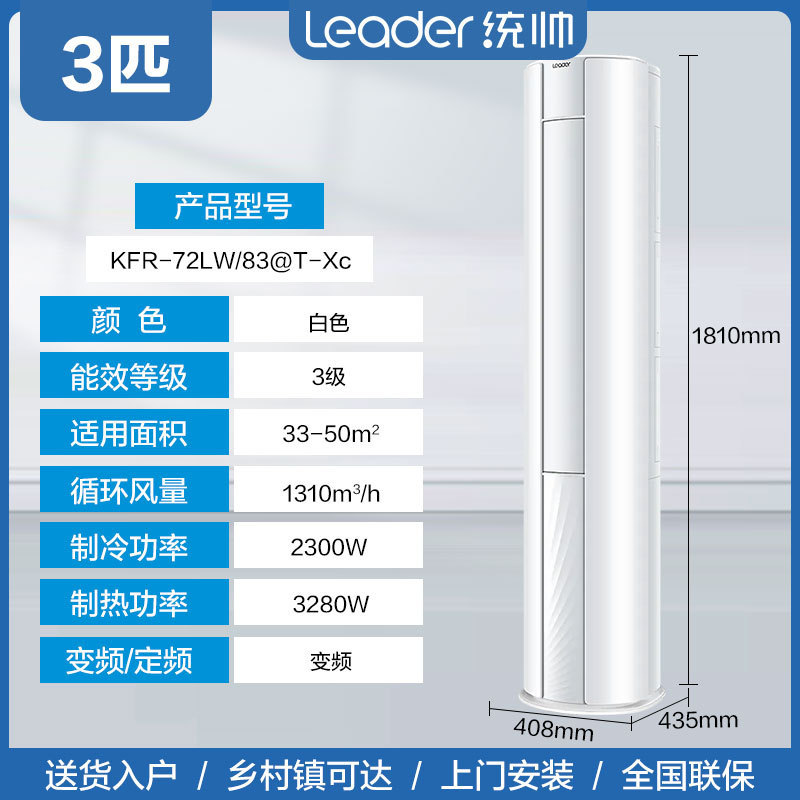 ハイアール・スマートホームは、涼しく快適な空調用の1.5馬力のインバーター冷暖房小型赤い花の統率者を製造しています。|undefined