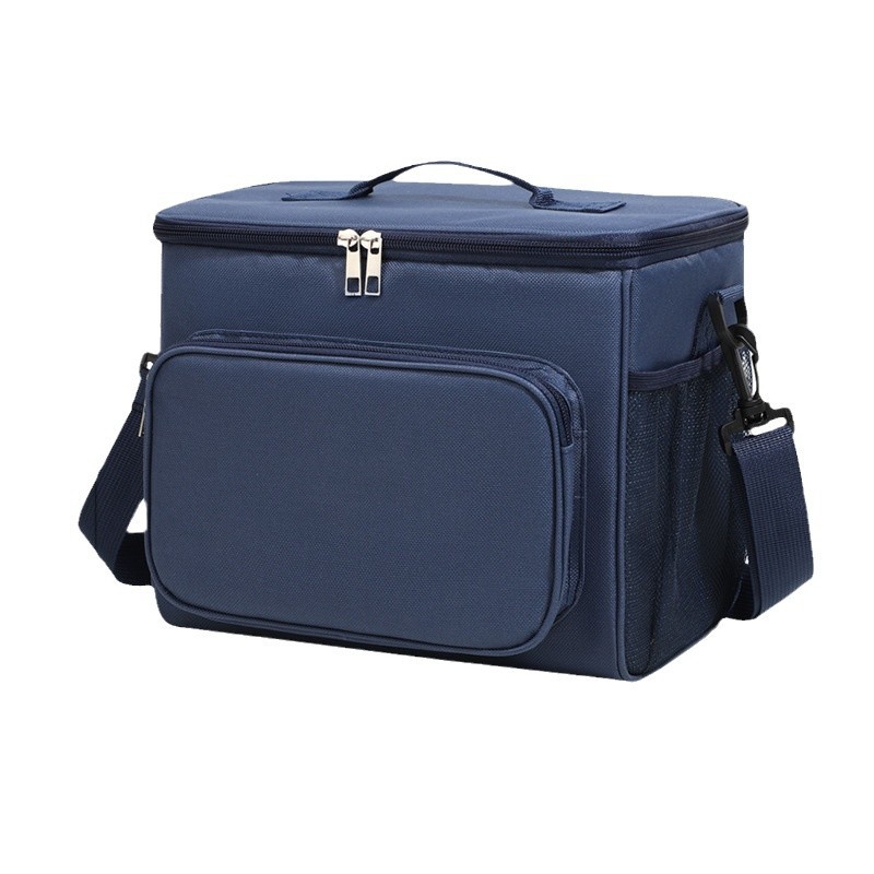 Nuevo Amazon al aire libre picnic gran bolsa de hielo de gran capacidad portátil bolsa de almuerzo aislante bolsa de comercio exterior bolsa de almuerzo