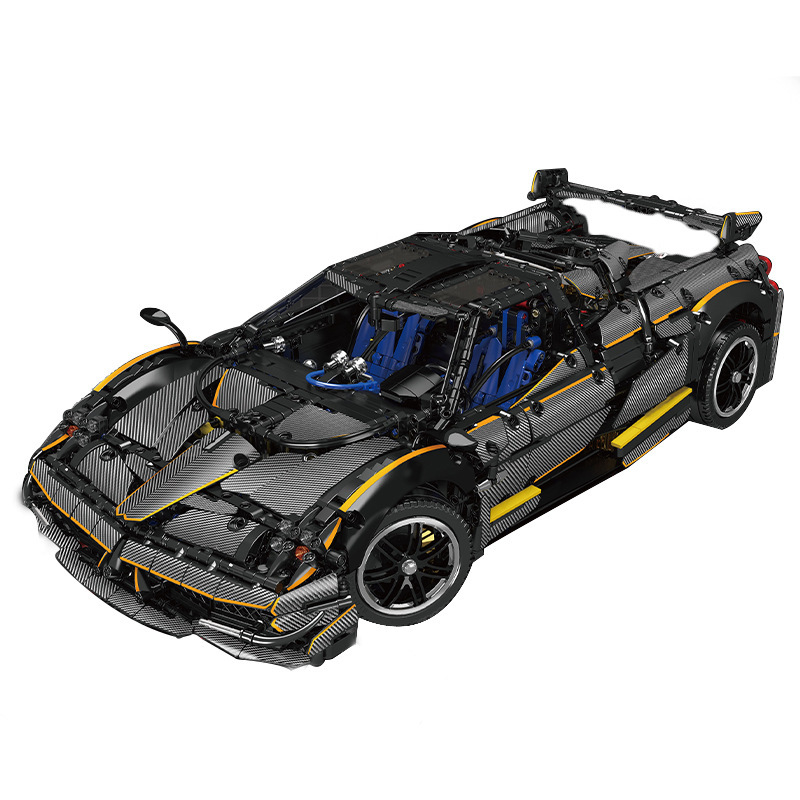 13182 compatible con Lego 1: 8 modelo de carro deportivo de fibra de carbono para adultos ensamblado modelo de juguete de ladrillo de carreras