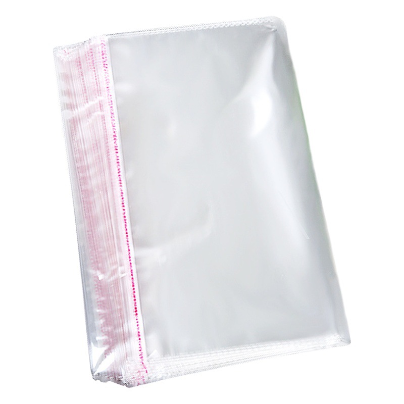 En stock bolsa de OPP bolsa de plástico transparente bolsa de embalaje de ropa bolsa de auto-adhesivo auto-Sellado bolsa PE autoadhesivo imprimible LOGO