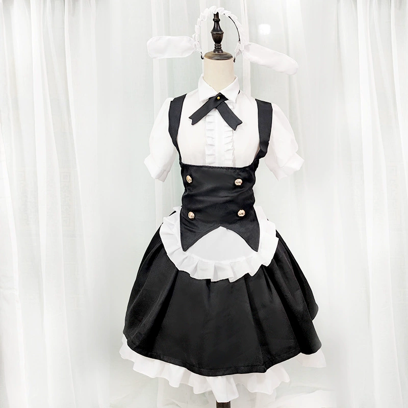 Г Genuine rabbit, dress, suit, (Physicals), Lolita style, cosplay