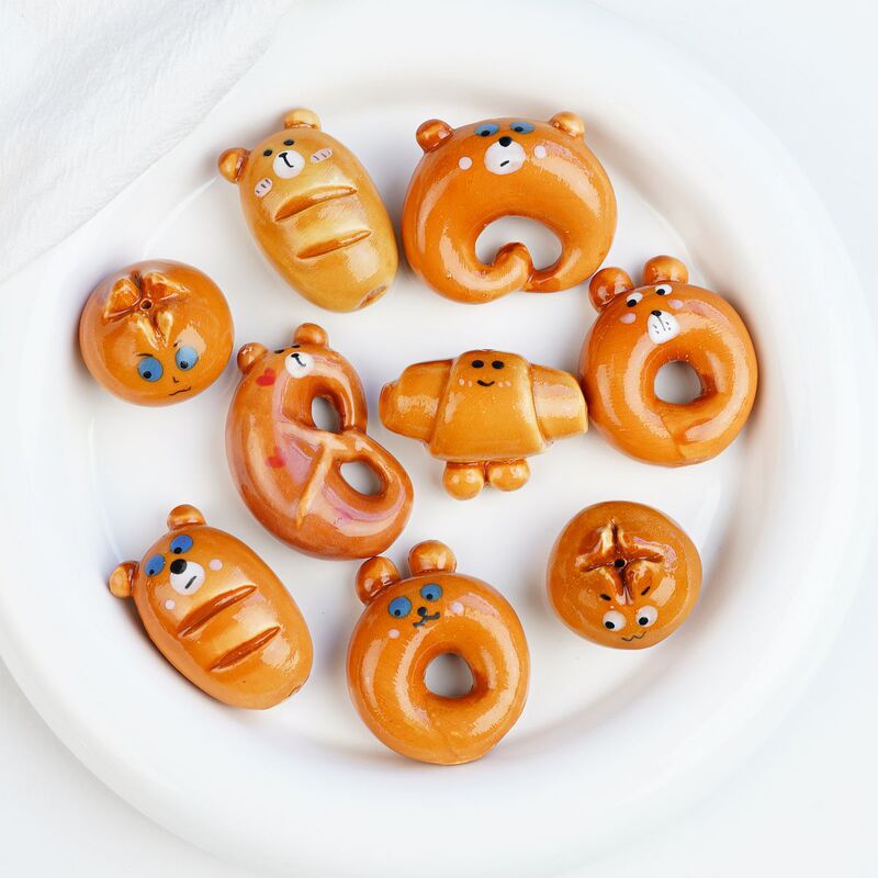 Creative Alkaline Bread Jingdezhen Ceramic Simulation Mini Food Toy DIY Accessories Decoration Materials Manufacturer Wholesale Creative Alkaline Bread Jingdezhen Ceramic Simulation Mini Food Toy DIY Accessories Decoration Materials Manufacturer Wholesale