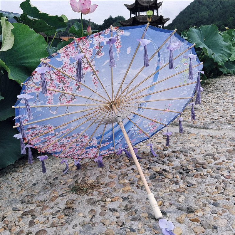 사랑 판타지 꽃잎 우산