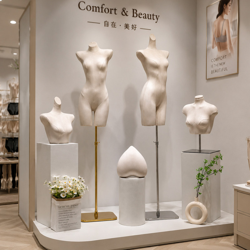 Clothing Store Lingerie Mannequin Props Female Half-Body Push-Up Bra Display Mannequin Male Underwear Mannequin Wholesale Display Stand Clothing Store Lingerie Mannequin Props Female Half-Body Push-Up Bra Display Mannequin Male Underwear Mannequin Wholesale Display Stand