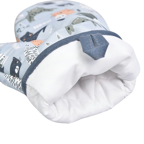 Cartoon-style gloves, oven-resistant, heat-resistant, microwave, anti-scalding, heat-insulating gloves, factory wholesale