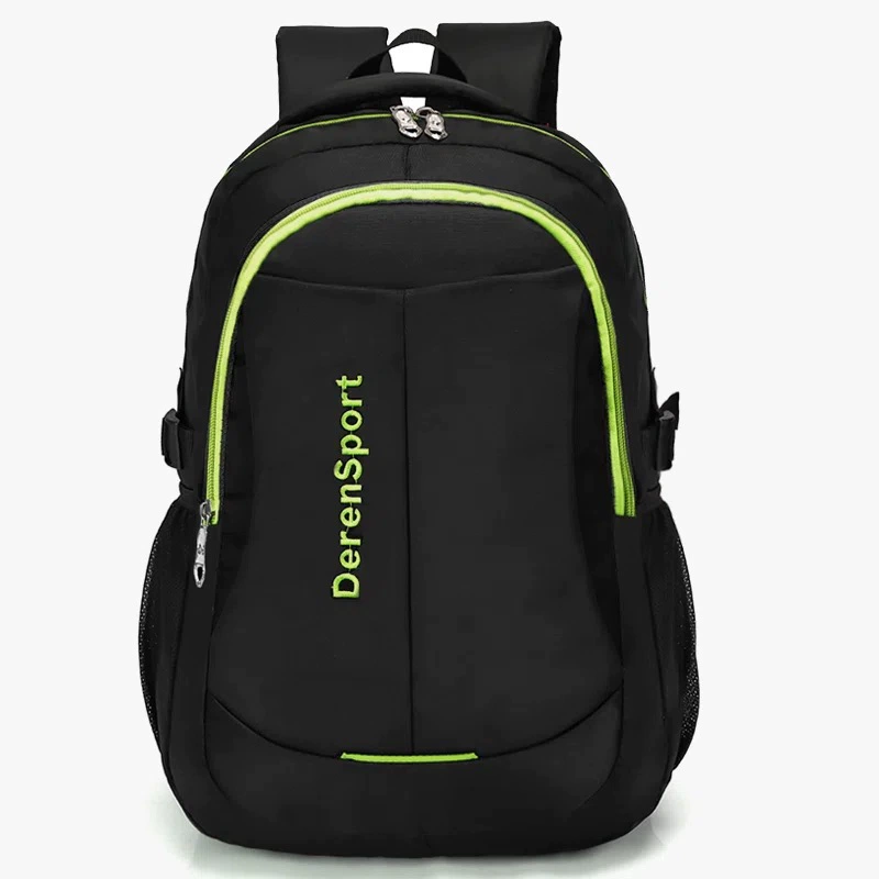 Backpack spacious student school bag, laptop compartment, travel-friendly, small & large