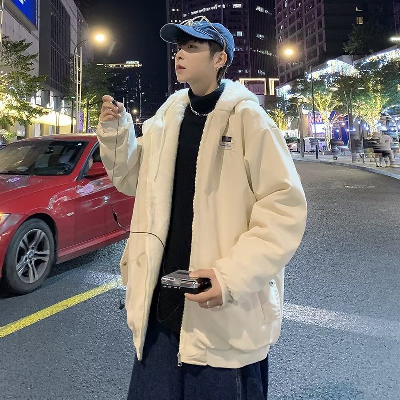 Ropa de pan cálido, deportes y ocio 2024 nueva chaqueta acolchada de algodón de invierno, chaqueta acolchada de algodón para niños, chaqueta hermosa de marca de moda gruesa