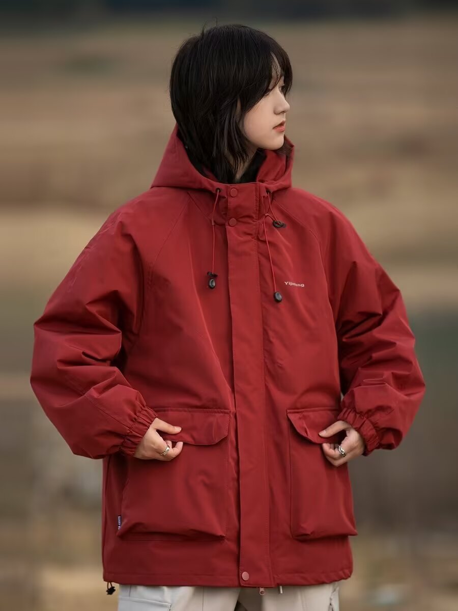 Men's Clothing Men's Trendy Loose Fitting Jacket Spring Autumn High Street Style Cool Stylish Harajuku Style_viptrois.com