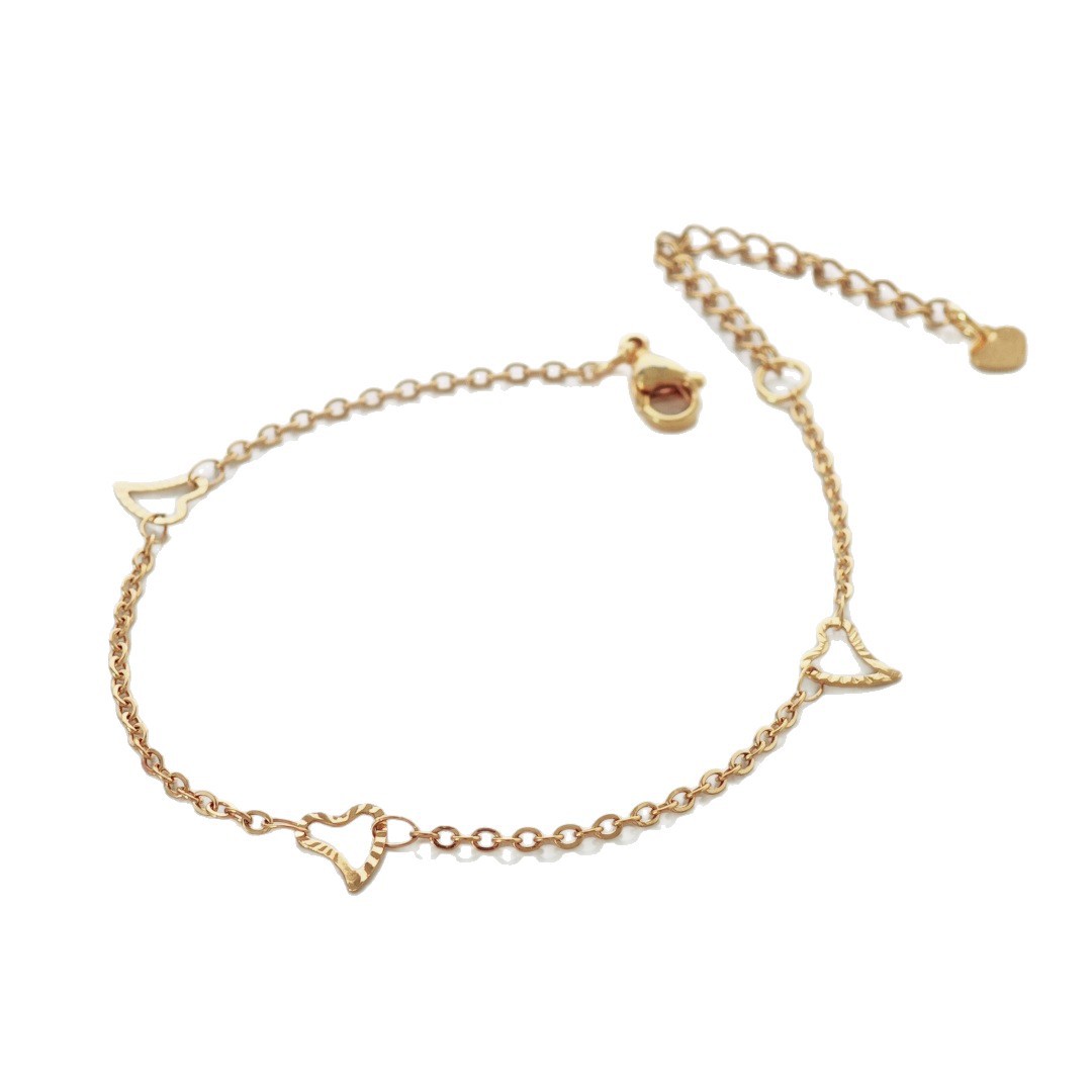 Damen Armband Aus Titanstahl Modisch Wasserfest Und Elegant_voghion.com