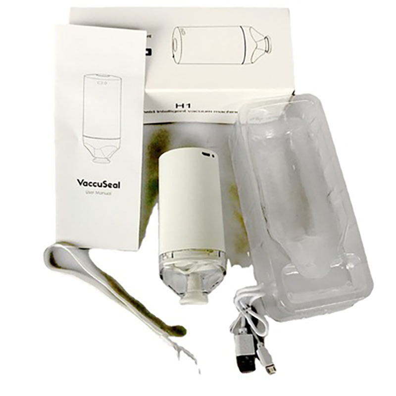 Mini máquina de vacío portátil USB bomba carga inalámbrica hogar bolsa compresión alimentos extractor