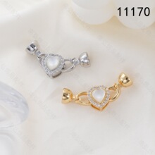 ͭ��18k��ɫ΢��ﯵ��Ͱ������ӿ�����������ͷDIY��Ʒ�鱦���