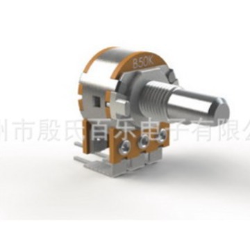 带开关金属柄电位器 R16S2N1XD1带开关可调电位器 加湿器电位器