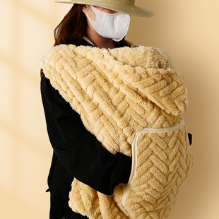Anti-mosquito Windproof Cloak Baby Blanket Hooded Baby's Cloak Sunscreen Blanket