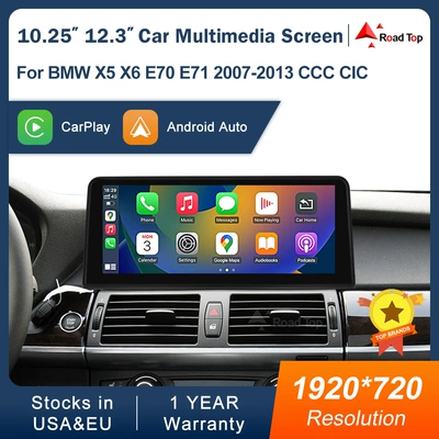 Lutot LinuX Touch Display Is Suitable for Bmw X5 X6 CCC/CIC System Car Multimedia Display