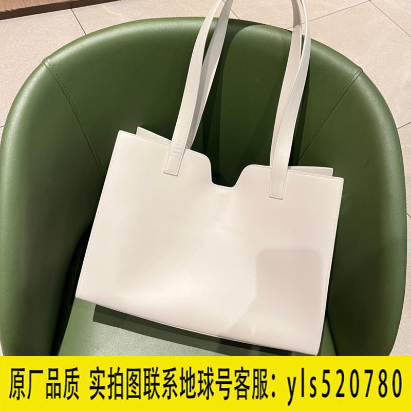 New Large-Capacity Tote Bag Shopping Bag Shoulder Armpit Bag Satchel Tote Genuine Leather Commuter Large Women's Bag Classy