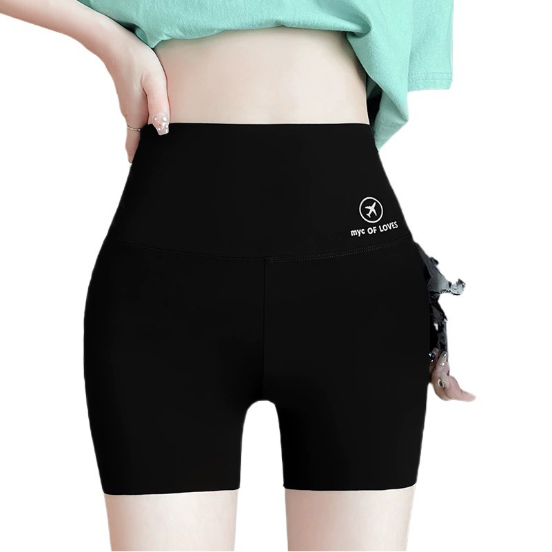 Брюки с акулой Летние трехточечные нейлоновые брюки Барби Тонкие штаны для живота Защитные штаны с защитой от света Большие размеры Шорты для авиационной базы