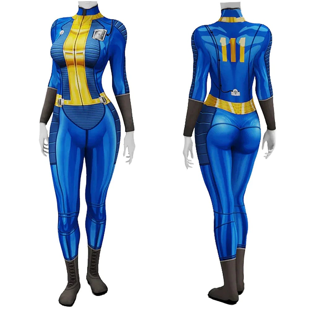 Anti-radiation blue suit, carnival, set, cosplay, halloween
