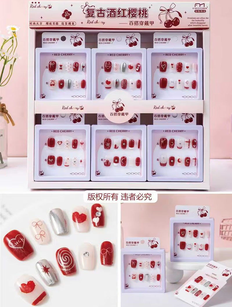 Estampado de ojos de gato con armadura, pegatinas de uñas con gelatina, dibujos animados de estudiantes lindos, desmontables, ponis con armadura image 22
