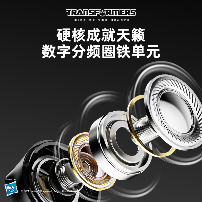 Transformers nuevos auriculares Bluetooth inalámbricos reales T10 Mecha viento fresco deportes de deportes electrónicos moda calidad comodidad