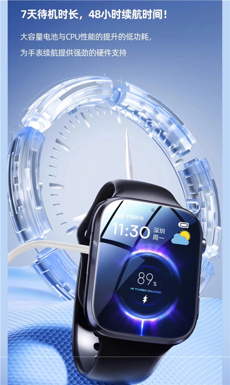 The 5G children's smartwatch is a multi-functional electronic model that can make video calls and is waterproof and shockproof undefined