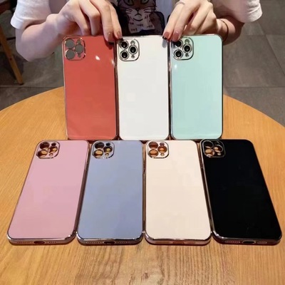 [适用红米note15pro+直边电镀手机壳红米15C精孔软胶红米14C保护套]