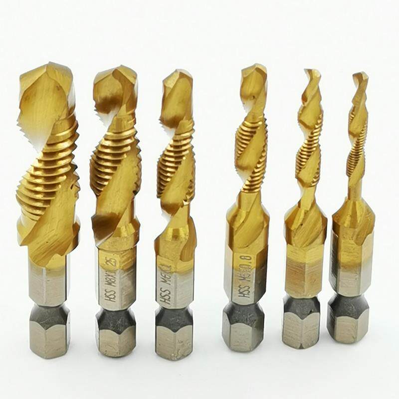 Conjunto de moldeo de una sola vez para broca eléctrica hexagonal hexagonal de cone de alambre compuesto para máquina de perforación y tapping integrada