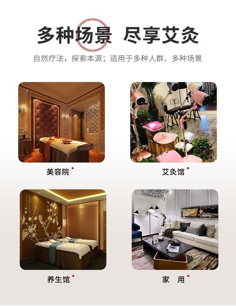 Solid Wood Moxibustion Box Flip-Top Six-Needle Insert Design for Waist and Back Ginger-Partition Moxa Warming key features