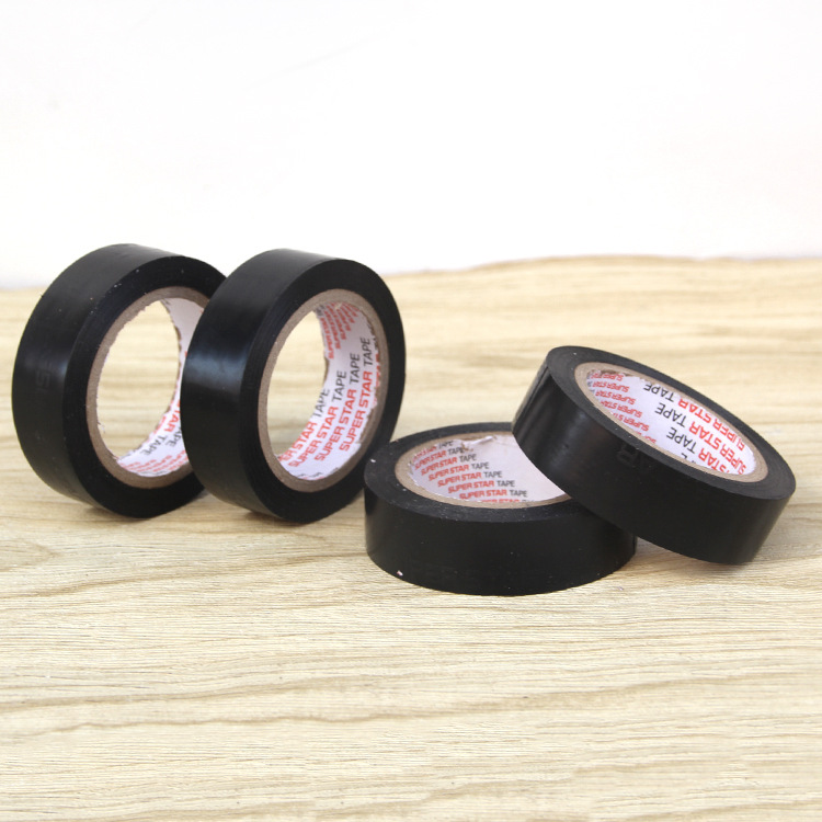电气胶带绝缘胶带 PVC电工胶带  防水电工胶布 黑色批发电胶带