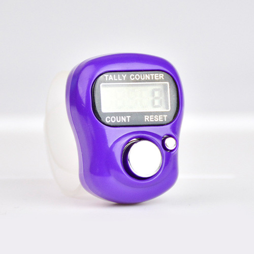 Ring Counter Finger Mini Electronic Counter Electronic Button Counter Ring Counter Wholesale