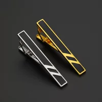 AliExpress Amazon новый прямоугольный краска рубашка зажим для галстука мужская минималистская рубашка в полоску зажим для галстука мужчина