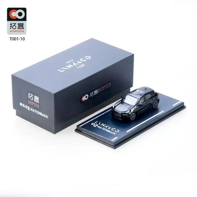 Spot Tuoyi 1/64 Hongqi Tiangong 08 T6-39 púrpura Nueva energía Decoración a pequeña escala Modelo de automóvil de aleación