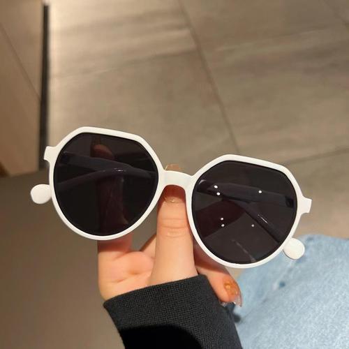 New Internet Celebrity Sunglasses Women's Trendy Anti-UV Retro Street Photography Sunglasses Ins Advanced Personalized Sunglasses