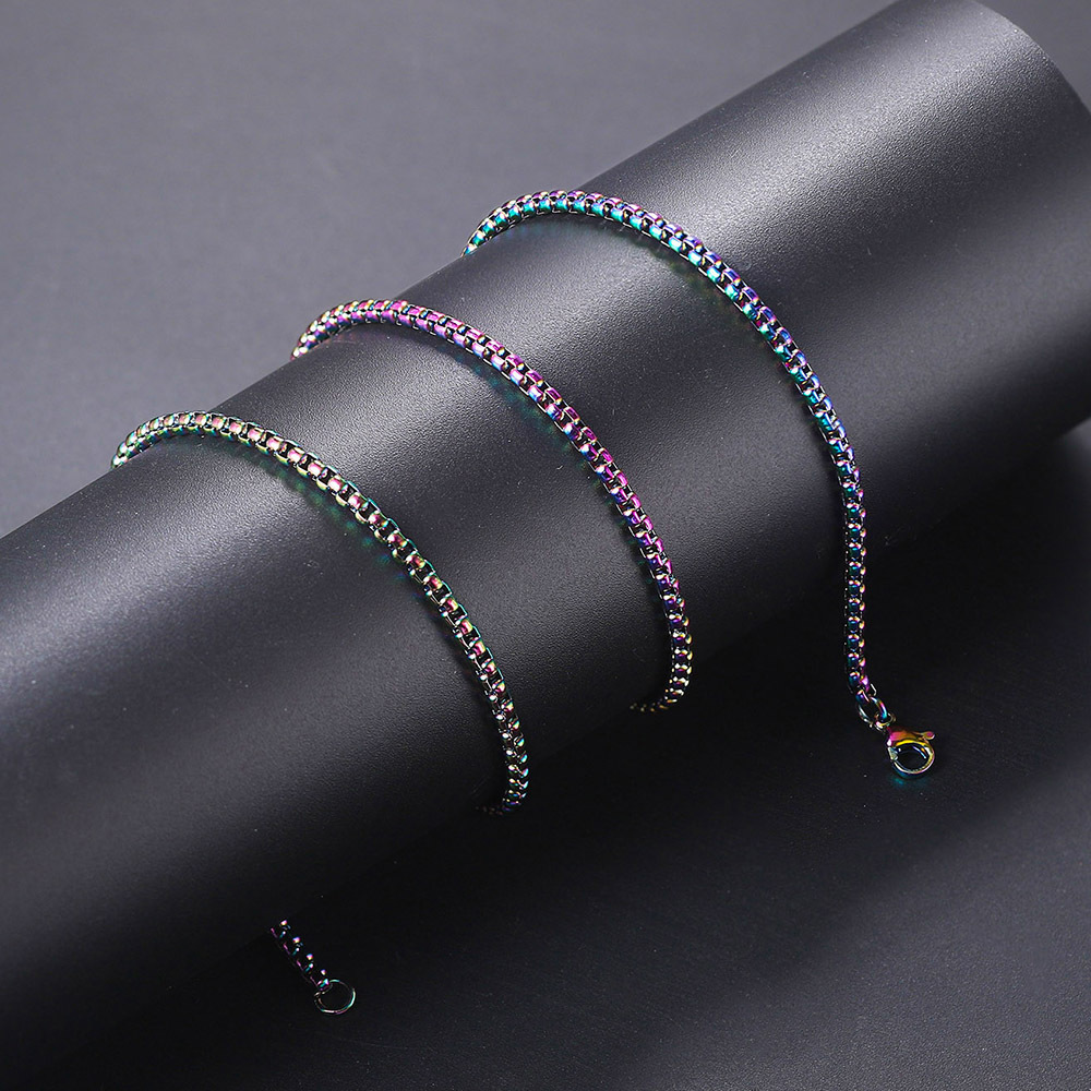 Simple Style Geometric Stainless Steel Plating Necklace 1 Piece